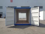 Contentor 20 Pés "Double Door" (Túnel) Novo – Azul (Acesso Duplo Frente/Trás)