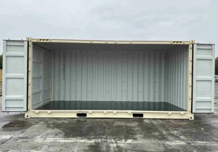 Contentor Marítimo 20 Pés High Cube Open Side – Abertura Lateral & Altura Extra (Novo)