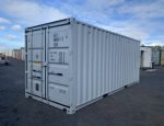 Contentor Marítimo 20 Pés Standard – Cinzento Claro (Novo Primeira Viagem - RAL 7035)