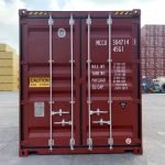Container Marítimo 40 Pés High Cube – Vermelho (Novo Primeiro Viagem - Altura Extra) - Image 4