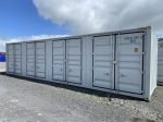 Contentor Marítimo 40 Pés Side Door – Configuração 2 ou 4 Portas Laterais (Novo/Usado)