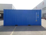 Contentor 20 Pés "Double Door" (Túnel) Novo – Azul (Acesso Duplo Frente/Trás) - Image 2