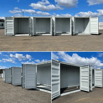 Contentor 40 Pés High Cube "Open Side" Novo – Abertura Lateral Total (Sem Pilar Central)
