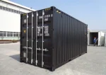 Contentor 20 Pés High Cube (HC) Novo "Primeira Viagem" – Preto (6m x 2,90m)