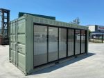 Contentor de Escritório "Glass Studio" 20 Pés – Maxi Janela Deslizante de 4,5m e Ar Condicionado (Novo)