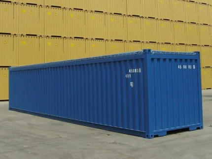 Contentor 40 Pés Open Top Novo – Teto Abrível para Carga com Grua (Lona Incluída)