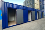 Contentor 40 Pés High Cube "Multibox" – 8 Compartimentos com Portas Pedonais (Self Storage) - Image 5
