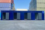 Contentor 40 Pés High Cube "Multibox" – 8 Compartimentos com Portas Pedonais (Self Storage) - Image 3