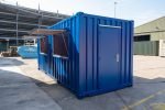Contentor de 20 Pés Equipado "Quiosque Bar" – Isolado com 2 Portas de Venda - Image 9