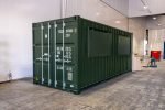 Contentor de 20 Pés Equipado "Quiosque Bar" – Isolado com 2 Portas de Venda - Image 2