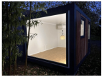 Módulo Contentor Habitacional 4x3m "Aménagé" – Design Moderno em Madeira IPE (Janela Panorâmica) - Image 3