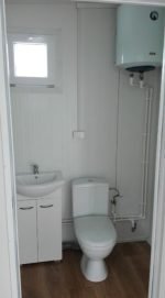 Contentor Social 21m² (7x3m) "Full Pack" – Cozinha, Casa de Banho com Duche e Vestiário (Isolamento 100mm) - Image 3