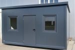 Contentor Social 21m² (7x3m) "Full Pack" – Cozinha, Casa de Banho com Duche e Vestiário (Isolamento 100mm) - Image 2