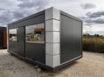 Pavilhão Modular Escritório 3x6m (18m²) – Vidrado com Porta de Vidro (Novo e Isolado) - Image 10