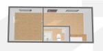 Contentor Social 21m² (7x3m) "Full Pack" – Cozinha, Casa de Banho com Duche e Vestiário (Isolamento 100mm) - Image 4