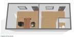 Contentor Social 21m² (7x3m) – Vestiário com WC e Aquecimento (Isolamento Premium 100mm) - Image 6