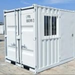 Mini Contentor 12 Pés (3,6 Metros) – Armazém Compacto e Robusto em Aço Corten