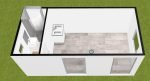 Módulo Habitável 17m² (6x2,9m) "Studio" – Com Cozinha e Casa de Banho (Isolamento Premium 100mm) - Image 9