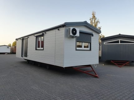 Casa Móvel Premium 11,4 x 3,5m "Tudo Incluído" – 4 Estações (Mobilada Chave na Mão)