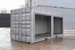 Contentor de 20 Pés Modificado com 2 Portas de Enrolar Laterais (Repintado) - Image 4
