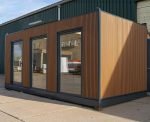 Módulo Pré-fabricado 18m² (6x3m) – Design Moderno & Isolamento 100mm (Escritório/Showroom)
